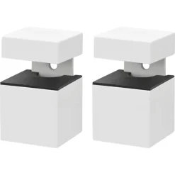Duraline clip mat wit 2 stuks