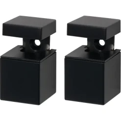 Duraline clip mat zwart set 2 stuks
