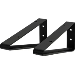 Duraline clip zwart 7x19 cm 2 stuks