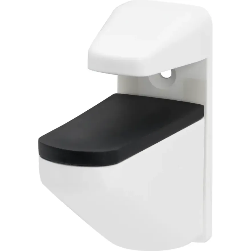 Duraline plankdrager clip Maxi mat wit 4x8,7x9,6 cm