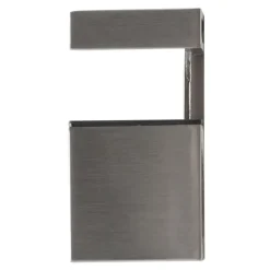 Duraline plankdrager clip cube mini geborsteld nikkel