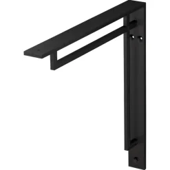 Duraline plankdrager model A zwart 14,5x14,5 cm