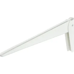 Duraline plankdrager opvouwbaar wit metaal 40 x 40 cm