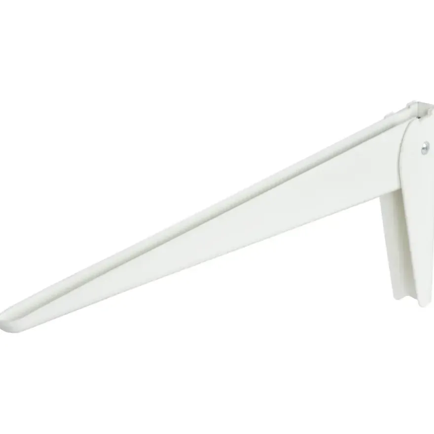 Duraline plankdrager opvouwbaar wit metaal 40 x 40 cm