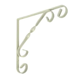 Duraline plankdrager ornament wit 25x25 cm