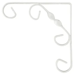 Duraline plankdrager ornament wit 15x15 cm