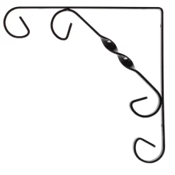 Duraline plankdrager ornament zwart 20x20 cm