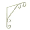 Duraline plankdrager ornament wit 20x20 cm