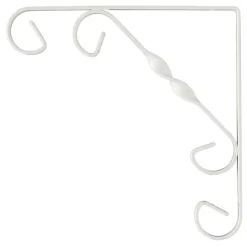 Duraline plankdrager ornament wit 20x20 cm