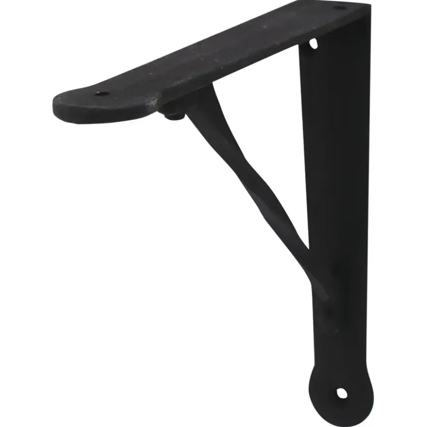 Duraline plankdrager plank twist zwart 19x19cm