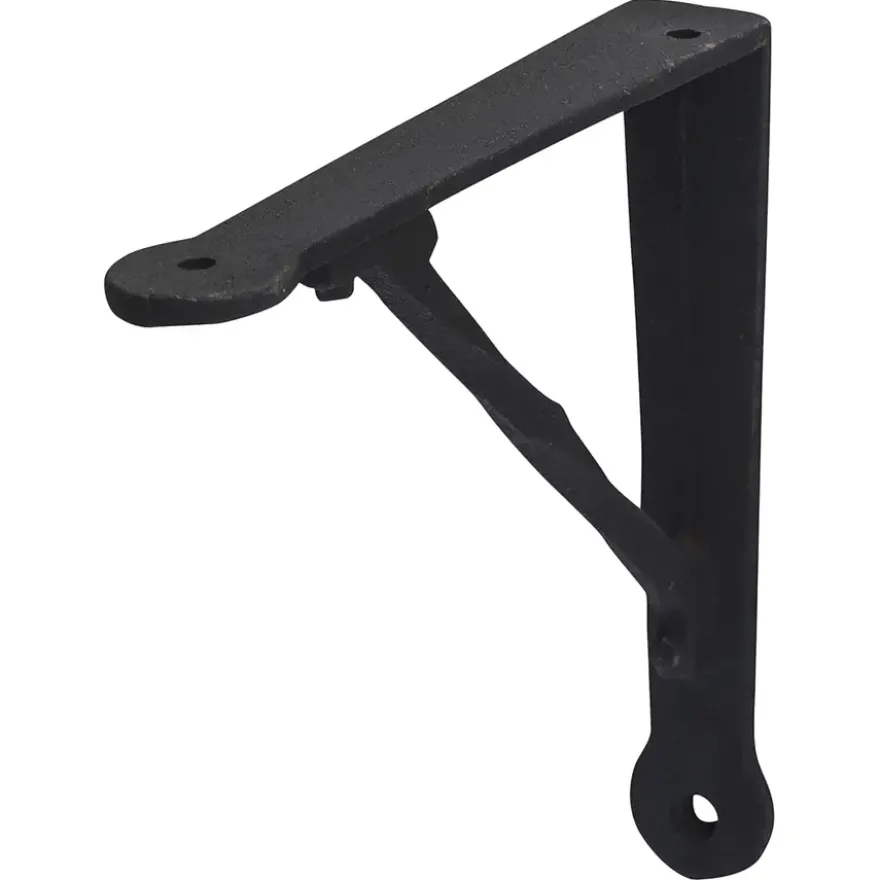 Duraline plankdrager plank twist zwart 14,5x14,5cm