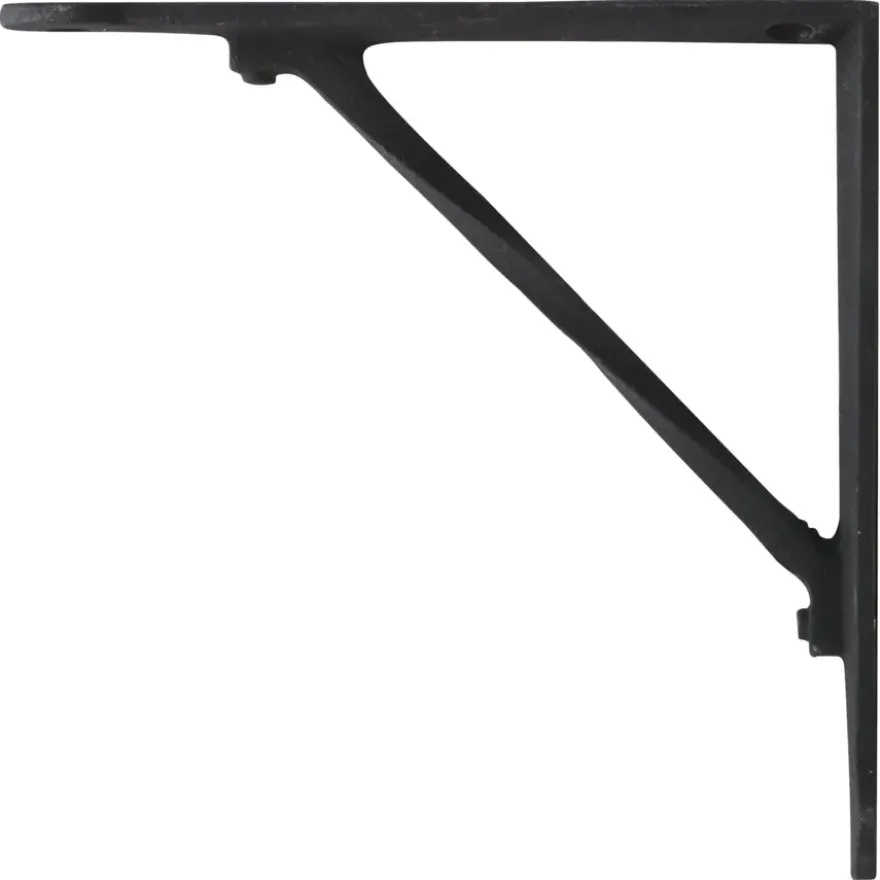 Duraline plankdrager plank twist zwart 14,5x14,5cm