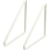Duraline plankdrager wit 24x25,5 cm 2 stuks