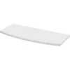 Duraline wandplank gebogen XS2 wit hout 60x23,5 cm 18 mm