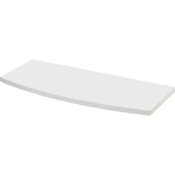 Duraline wandplank gebogen XS2 wit hout 60x23,5 cm 18 mm