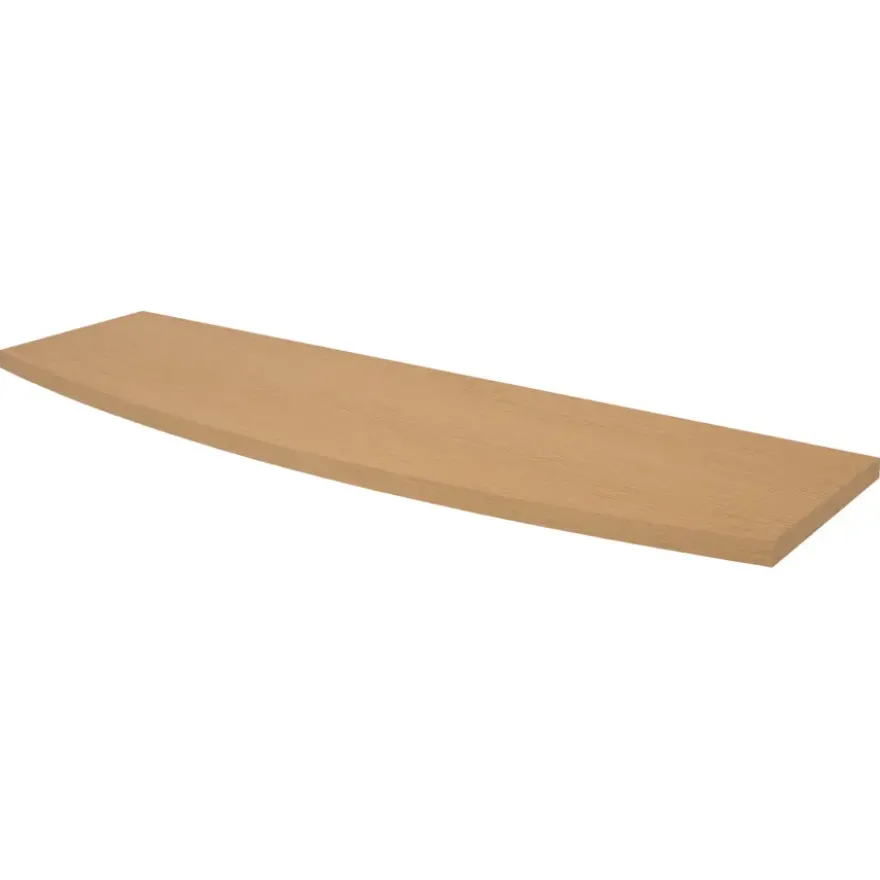 Duraline wandplank gebogen XS2 naturel eiken 80x23,5 cm 18 mm
