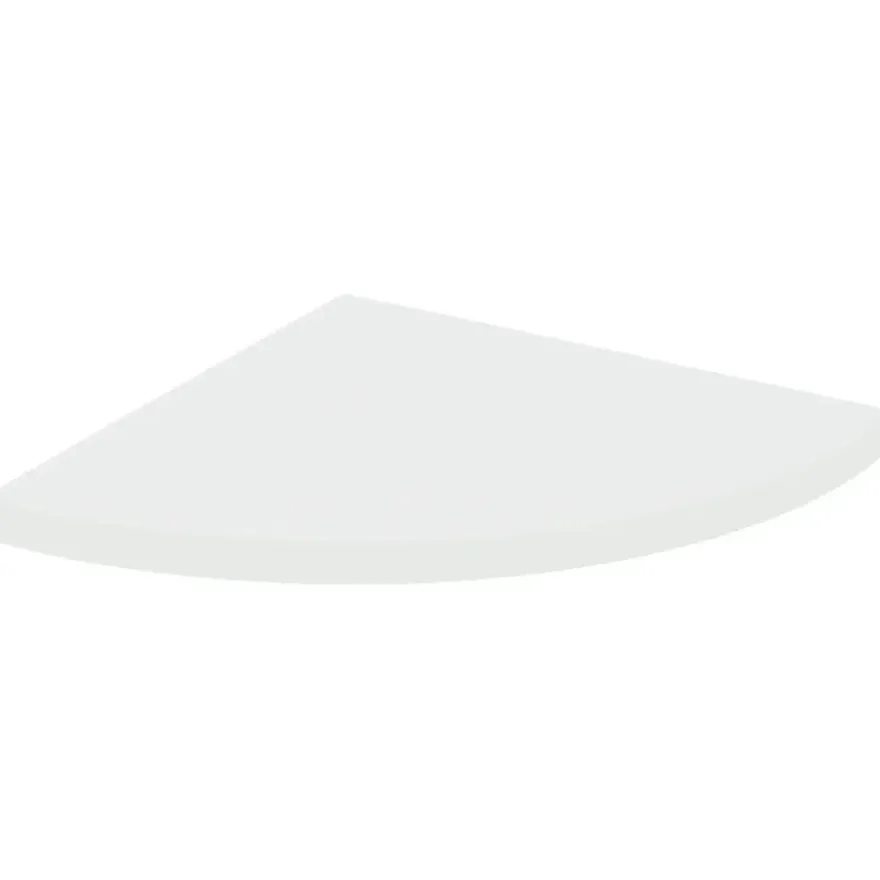 Duraline wandplank hoek XS2 wit 30x30 cm 18 mm