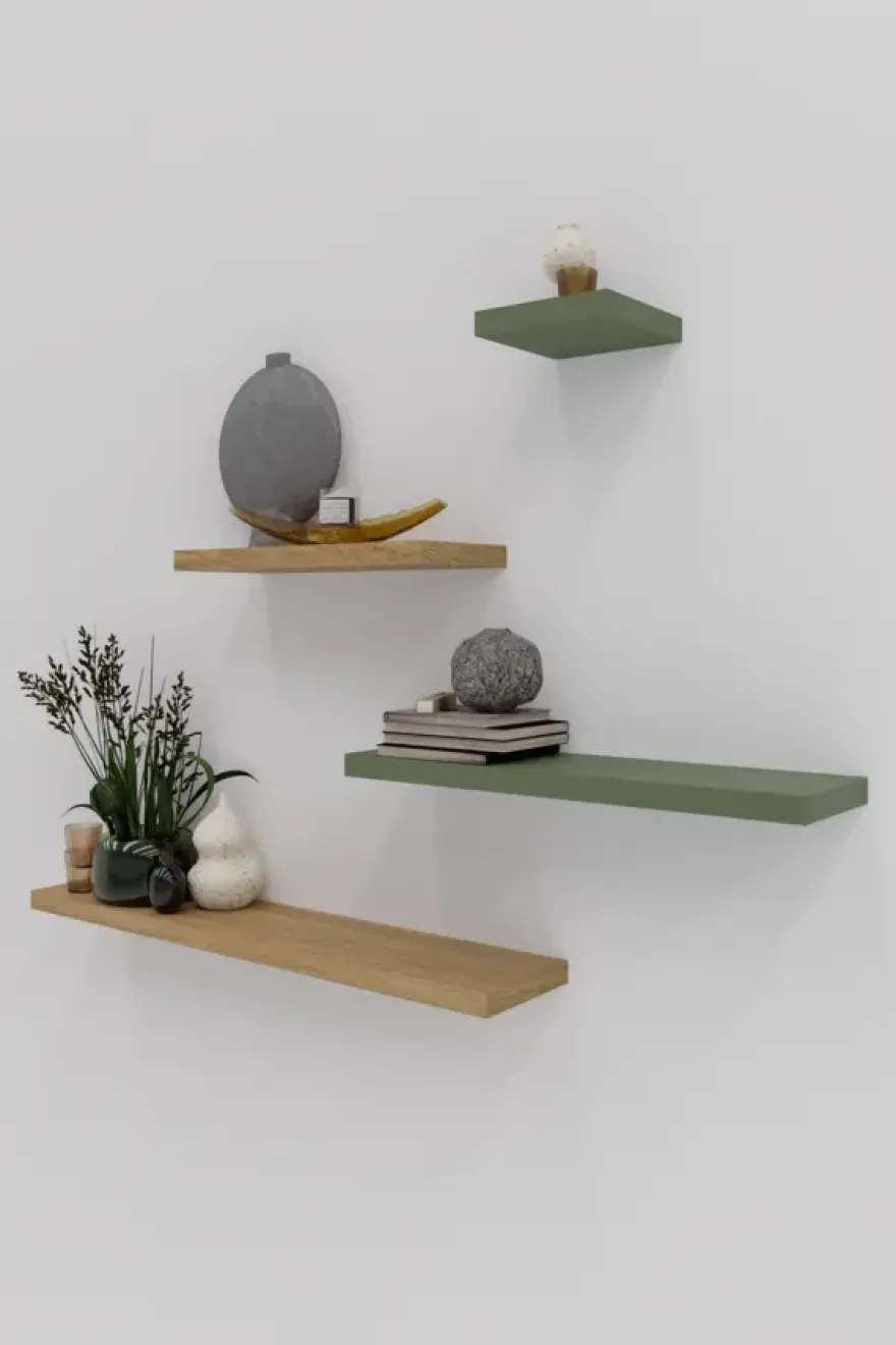 Duraline wandplank XL4 naturel eiken 60x23,5 cm 38 mm