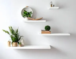 Duraline wandplank XL4 wit lak 80x23,5 cm 38 mm