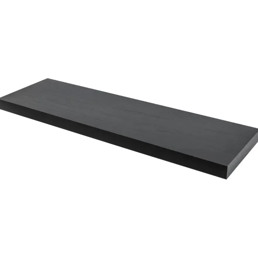 Duraline wandplank XL4 zwart eiken 80x23,5 cm 38 mm