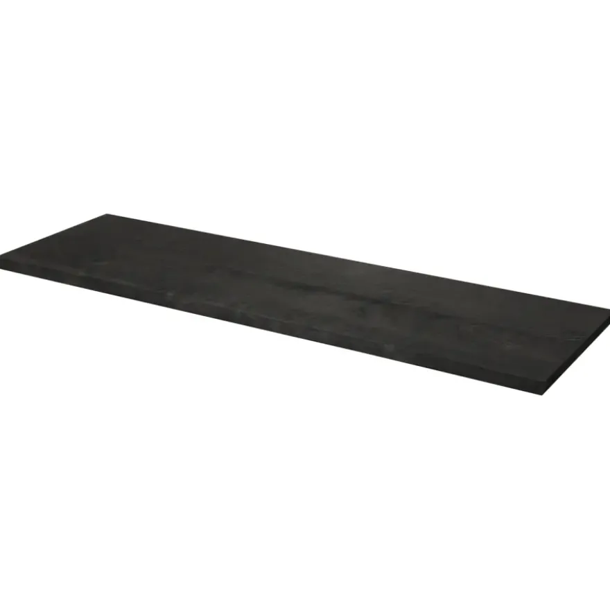 Duraline wandplank 4XS XS2 zwart vuren 80x23,5 cm 20 mm