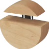 Duraline clip rond hout