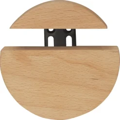 Duraline clip rond hout