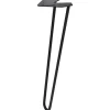 Duraline meubelpoot Hairpin zwart 40 cm