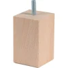 Duraline meubelpoot naturel beuken 5x5x8 cm