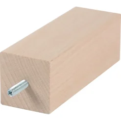 Duraline meubelpoot naturel beuken 5x5x15 cm