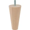 Duraline meubelpoot rond beuken Ø2,5x5x10 cm
