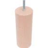 Duraline meubelpoot rond naturel beuken Ø 5,8x15 cm