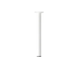 Duraline meubelpoot rond wit Ø3x30 cm