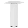 Duraline meubelpoot rond wit Ø3x10 cm