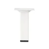 Duraline meubelpoot vierkant wit 2,5x2,5x10 cm