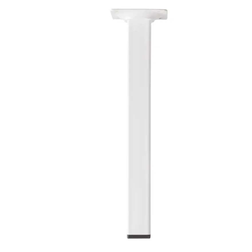 Duraline meubelpoot vierkant wit 2,5x2,5x25 cm