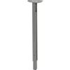 Duraline meubelpoot vierkant metaal grijs 30x30 mm verstelbare hoogte