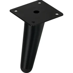 Duraline meubelpoot zwart 10 cm