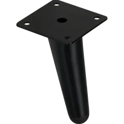 Duraline meubelpoot zwart 10 cm