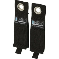 Duraline opslagband L zwart 5x33 cm set 2 stuks