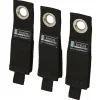 Duraline opslagband M zwart 3,8x25 cm set 3 stuks