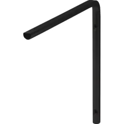 Duraline plankdrager buis matzwart 20x20 cm