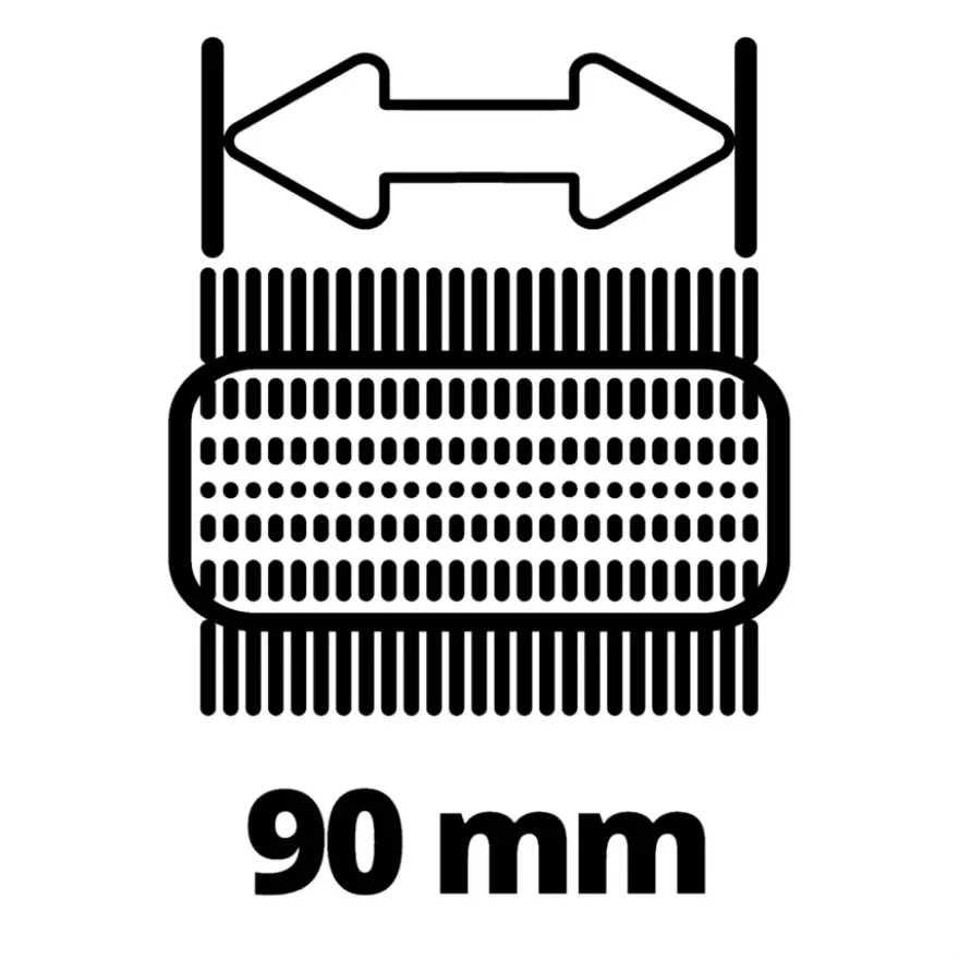 Einhell medium borstel 90/20 - Ø90mm tbv de Picobella oppervlaktereiniger