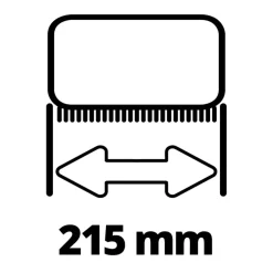 Einhell medium borstelset - Ø150mm tbv de Picobella oppervlaktereiniger voor steen
