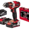 Einhell 18V accuboormachine TE-CD 18/40 LI incl. 2 accu's 1,5Ah + lader + koffer