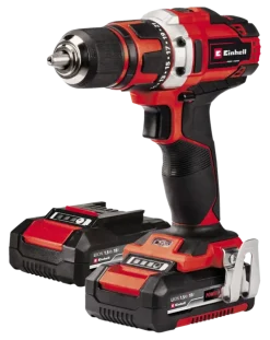 Einhell 18V accuboormachine TE-CD 18/40 LI incl. 2 accu's 1,5Ah + lader + koffer