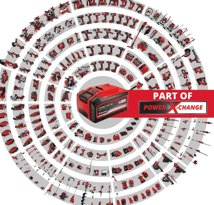 Einhell 18V accu kooimesmaaier GE-HM 18/38 LI zonder accu
