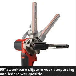 Einhell 18V bandschuurmachine / powerfile TE-BF 18 LI (zonder accu)