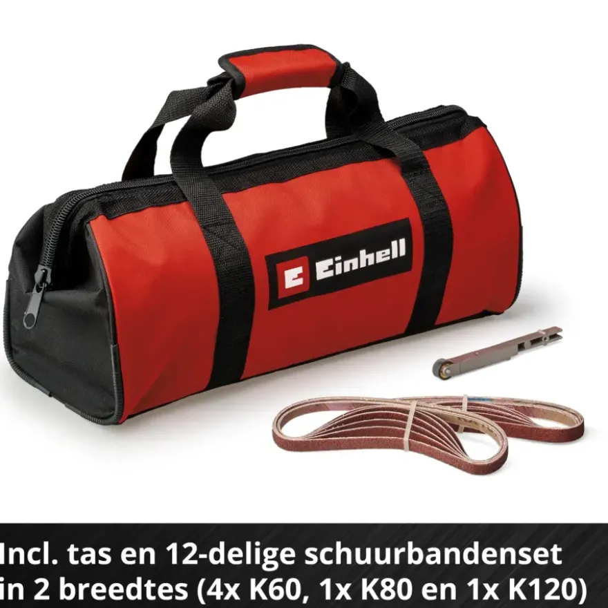 Einhell 18V bandschuurmachine / powerfile TE-BF 18 LI (zonder accu)