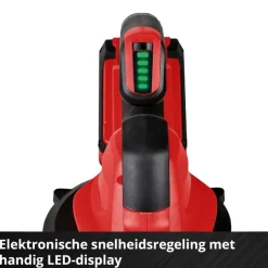 Einhell 18V bladblazer GE-UB 18/250 Li E incl 4.0 Ah accu en lader